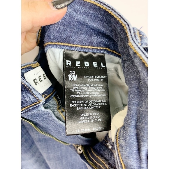 REBEL by REBEL WILSON The Pinup Skinny Jeans​ - Picture 6 of 6